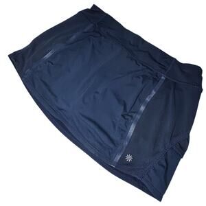 Athleta Weekender Skort Run Pickleball Tennis Navy Blue Size Large